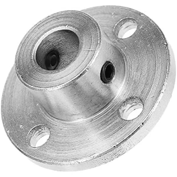8 mm koblingsflange i stål, stiv flange, motorstyrestift, aksel