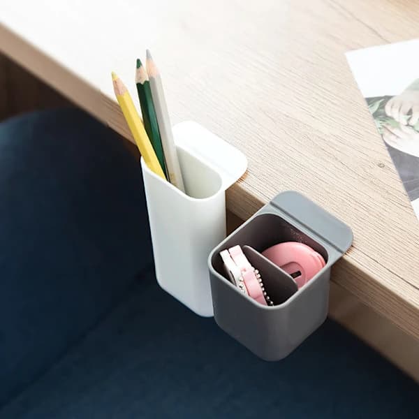 2 kreative DIY skjermpenneholdere skrivebordsorganisering beholder oppbevaring