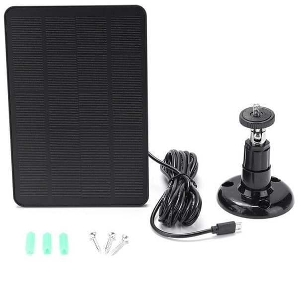 Solar Charger 4W 5V USB Charging Portable Solar Panels for Security Camera/Small Home Lighting System