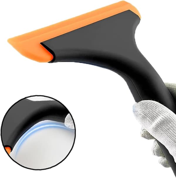 Delar Silicone Window Squeegee, Silicone Window Squeegee, Small Size for Car Window Squeegee for Car Windows, Kitchen Co