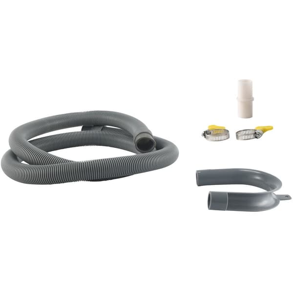 Drain Hose Extension Kit Universal Washing Machine Hose 1.5M, Includes Bracket Hose Connector and Clamps Drain Hoses