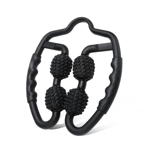 Roller Massager Double Angle 3D Foam Axle 360 Muscle Roller for Legs, Waist, Forearm, Neck, Fit Roller