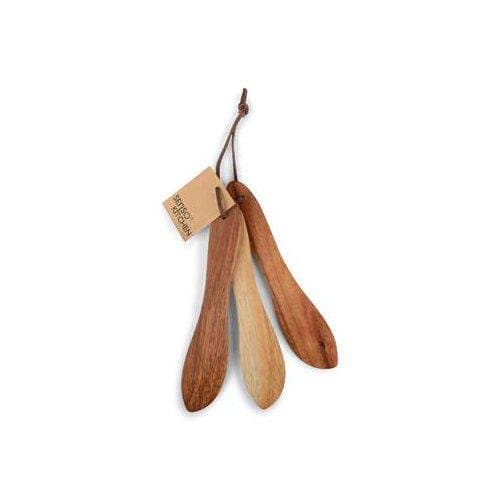Træsmørkniv, 3-pak Senso Kitchen Brun brown