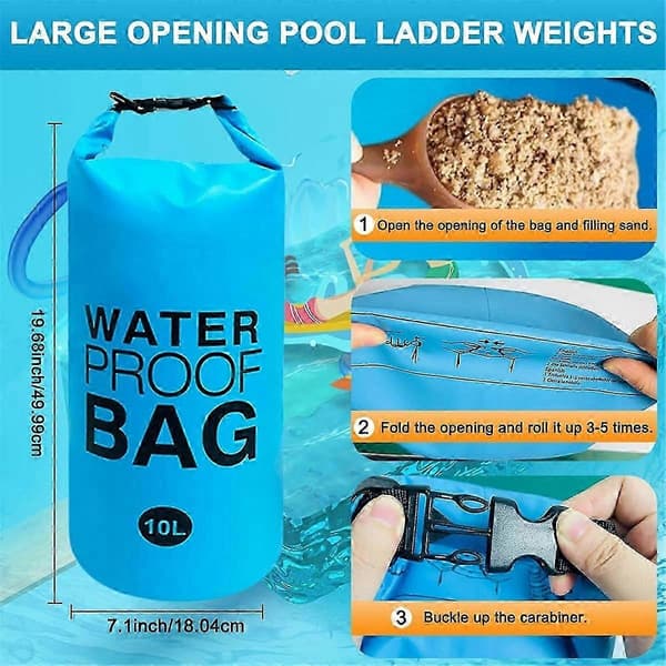 Pool Ladder Weights, Pool Step Weights for Above Ground Pools (FMY)
