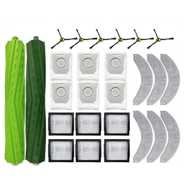 Til Combo J9+ Robotstøvsuger Rulle Hepa Filter Moppeklude Klud Støvpose Reservedel