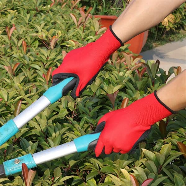 4-pack Multifunctional Work and Garden Gloves, Heavy Duty Work and Construction Gloves