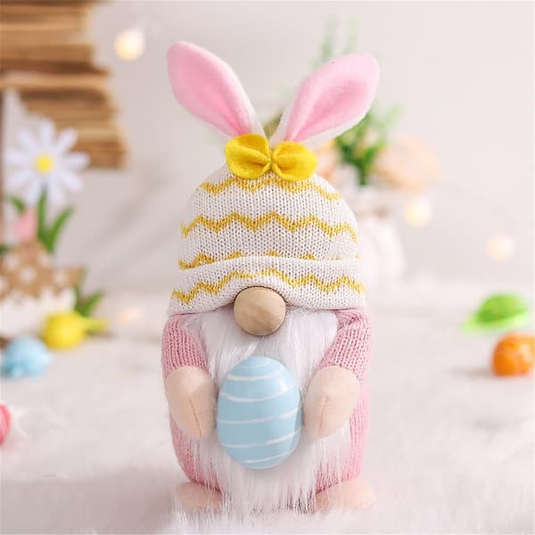 Easter Decorations Rabbit Faceless Dwarf Doll Window Home Decor Ornaments
