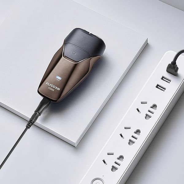 MH-5V 6-pack, 1M USB-laddare för elektriska rakapparater, rakapparater