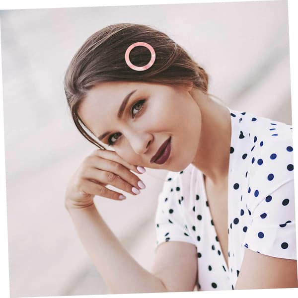 Akryl kortutgivare flickor hårklämmor styling hårnål barrette unik blomdesign