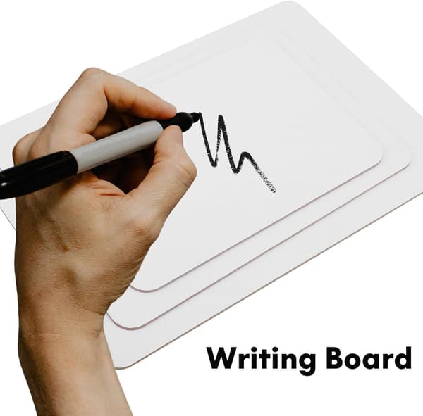 3 st dubbelsidiga små torrraderingstavlor A5 A4 B5 Whiteboards