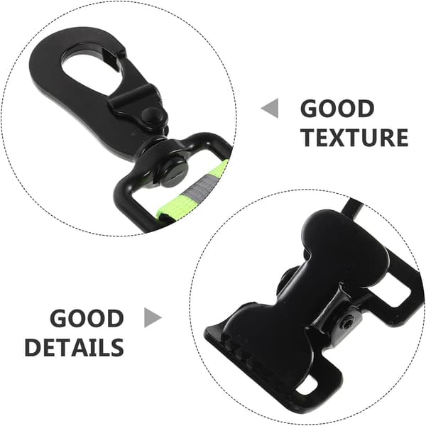 Firefighter Hook Gloves Reflective Safety Strap for Work Firefighting Emergency Equipment Glove Holder Clip