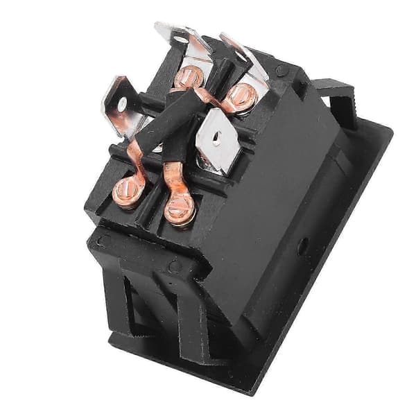 5-pack Trailer Power Switch, Replacement DPDT 4-Pin 3-Position Switch for LCI Lippert Recpro F2C MK7945