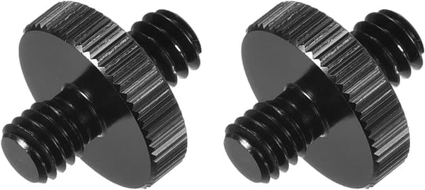 2 STK Mikrofonstativadapter 1/4 Han til M6 Skruegevind til Mikrofon Kamerastativmontering size_name 100mmx10mm