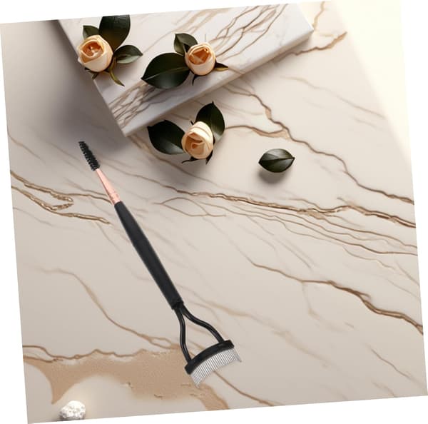 Eyebrow Comb and Brush Double-Sided Eyebrow Tool for Women Portable Makeup Accessory Eyelash Tool