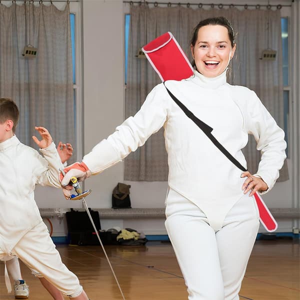 Fencing Sword Bag for Red - Oxford Cloth Sword Case with Shoulder Strap