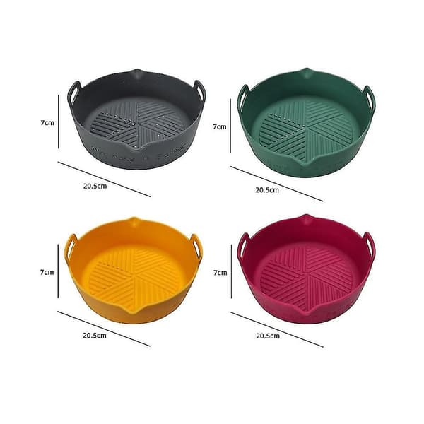 Reusable Silicone Basket Square Pot Tray Heat Resistant Food Baking