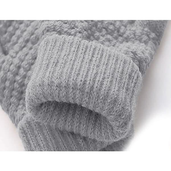 Strikkede handsker Superbløde touchskærmshandsker Vinter unisex