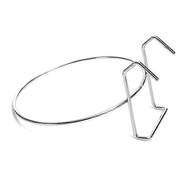 Stainless Steel Hanging Pet Bowl Spill-Proof Rabbit Feeder Water Organizer