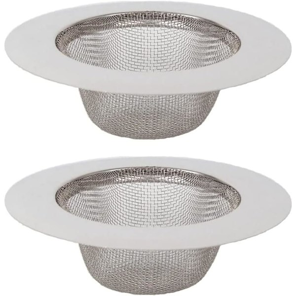 Deler Avløpsfilter i Rustfritt Stål, Vaskefilter, Rustfritt Vaskefilter, Vaskesil, for Vask, Bad, Servant, B