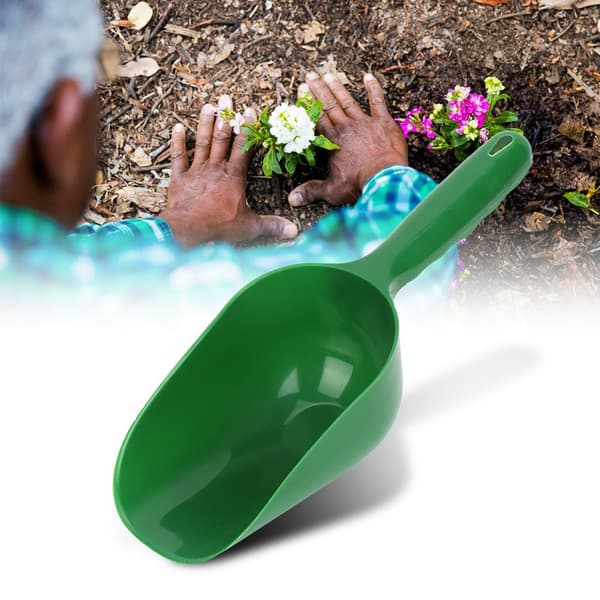 Plastspade, graveverktøy for hagearbeid, dyrking, multifunksjon