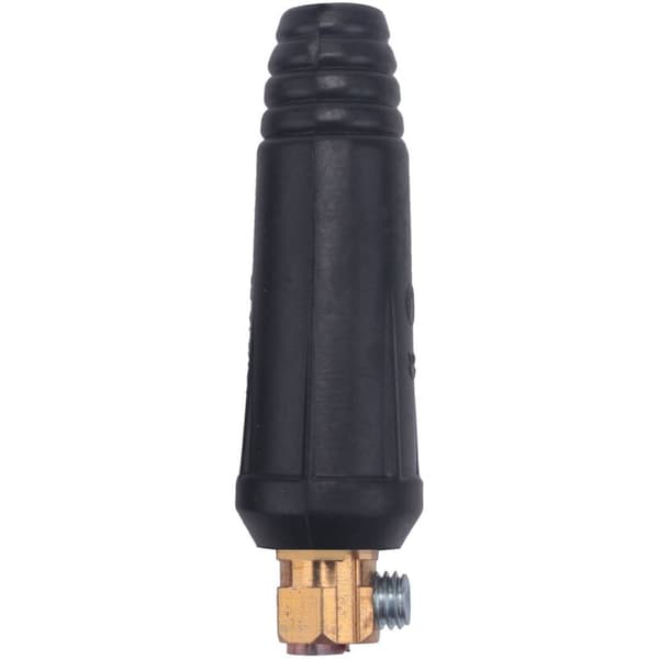 1 Black European Style Electric Welding Machine Cable Connector DKJ 10-25 Connector Socket