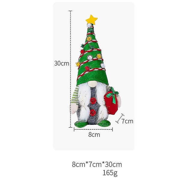Jultomte Dekoration, Jultomtar Bordsdekoration Heminredning Presenter (B)