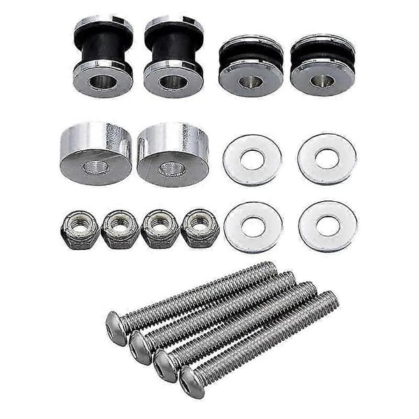 Motorcycle Sissy Bar Luggage Rack Docking Hardware Kit for 1984-2017 Softail Low FLSTC FXST(F1020)