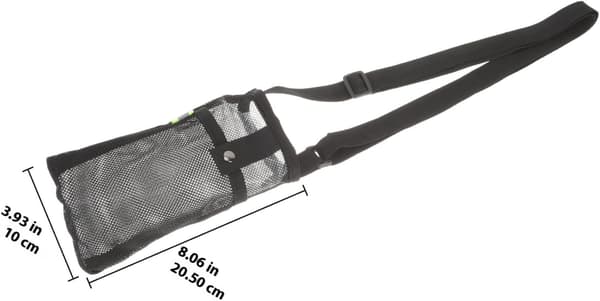 Portable Durable Mesh Bottle Holder, Lightweight Foldable Water Bottle Strap