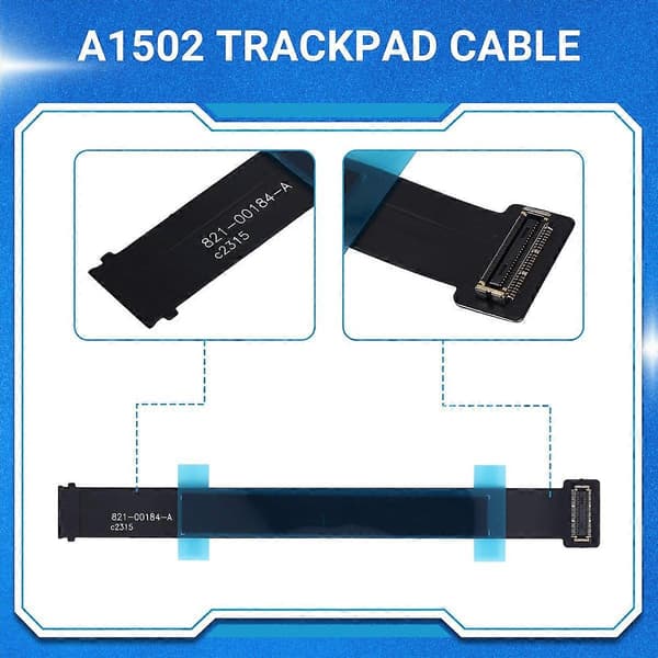 A1502 Trackpad Flexkabel til Pro Retina 13' A1502 Trackpadkabel MF839 MF840 821-00184-A 2015