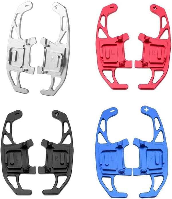Robust Aluminum Shift Paddles (Silver) for Golf 7 R-line (2015-2019 models), Golf 7 GTI (2015-2019 models)
