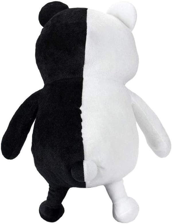 IUTOYYE Monokuma Plyslegetøj Cosplay Udstoppede Dyr Legetøj