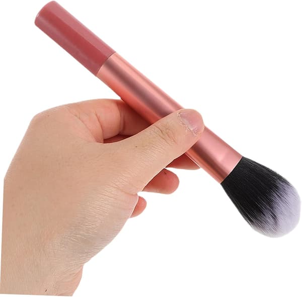 8 Soft Makeup Brushes with Long Handles for Eyeshadow, Blush, and Powder