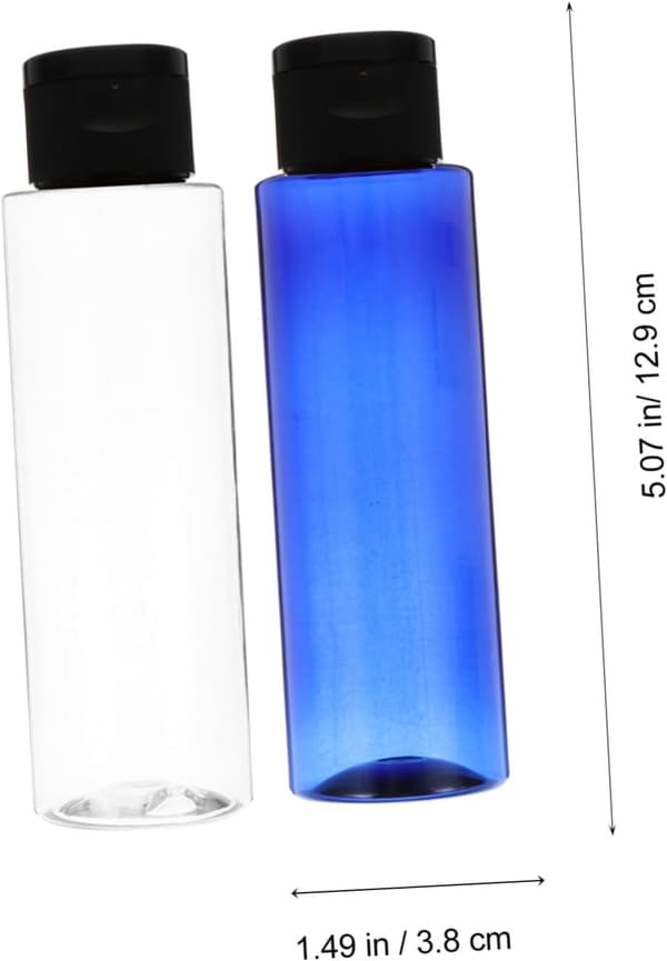 Makeup Lotion Bottle Travel Cosmetic Bottle Clamshell Design Shampoo Liquid Container for Travel Use