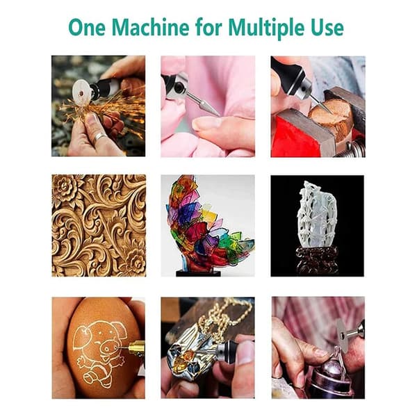 Professional USB Adapter 30-bit Engraving Pen, Cordless Rechargeable Engraving Pen, Engraving Tool for Metal