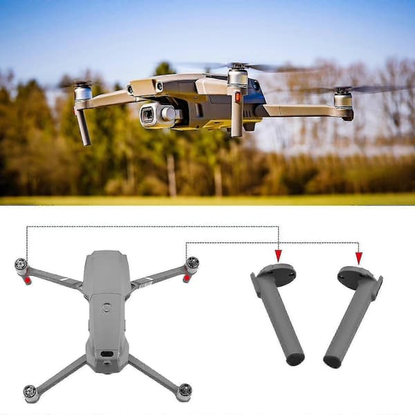 Vänster / Höger Landningsställ Kompatibelt För Dji- Mavic 2 Pro Professionella Reservdelar - Vänster Vänster Och Höger [DB]