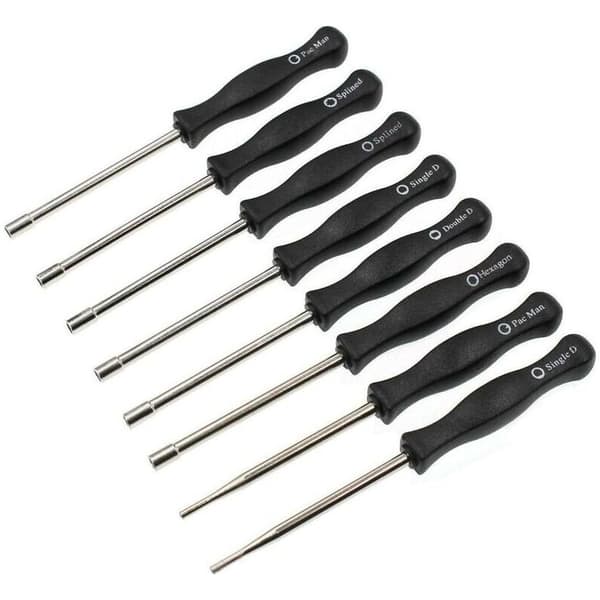 Set of 8 Carburetor Adjustment Tools, Carburetor Screwdrivers for Engine Cleaning and Repair, Suitable for Most 2-Stroke Engines