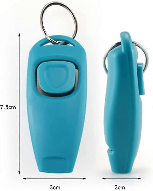 Dog Clicker. Training Clicker Dog Whistle Clicker 2 In 1 Training Tool White