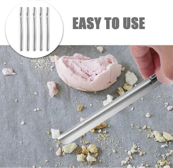 5 Pcs Restaurant Crumb Sweeper, Stainless Steel Table Crumb Scraper Bread Crumb Sweeper Cleaning Tool for Kitchen (FMY)