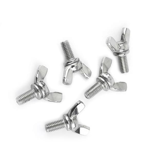 5-pakning 304 Vingemuttere i rustfritt stål, maskinfester (M5 * 10 mm)