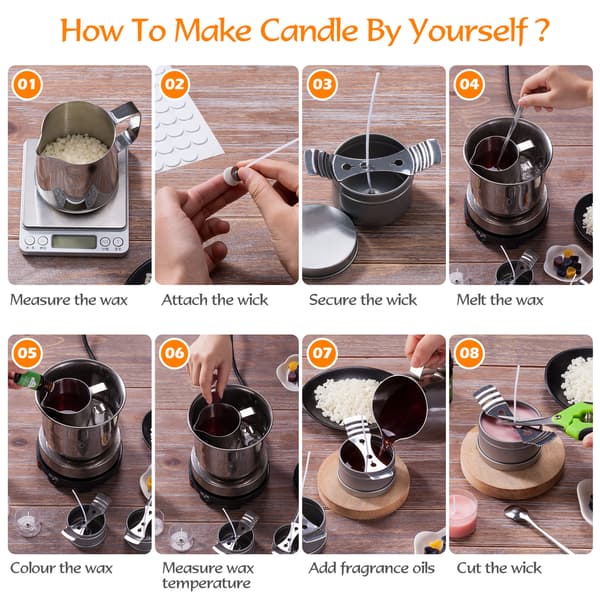 Candle Making Kit for Adults Complete Candle Making Supplies DIY Beginner Scent Perfect Home Decor Life
