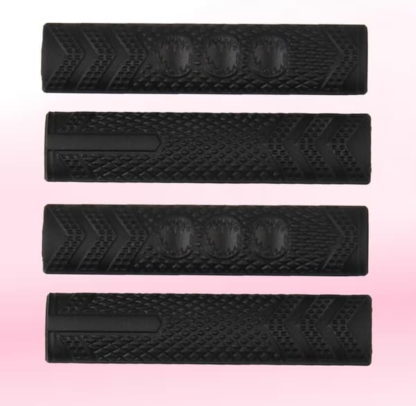 4 stk. silikonbremsehåndtakbeskyttere med slip-on-design