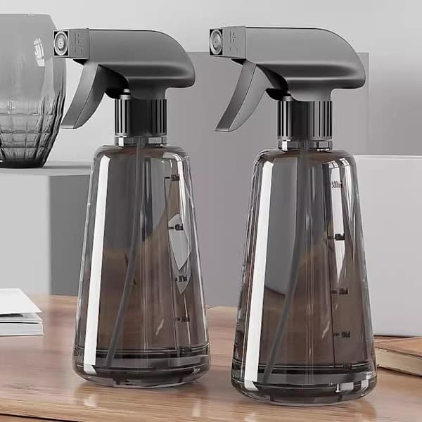500 ml handpressad sprayflaska vattenkanna trädgårdsarbete blomma Ir grå Grå Gray