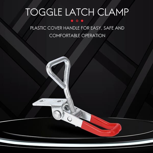 Toggle Clamp 4001 100 kg 220 lbs Hållkapacitet 10 stycken Serie