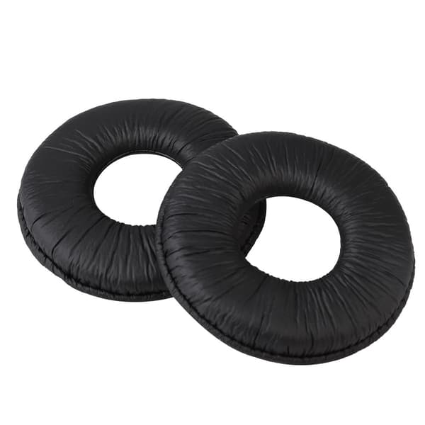 Ørepuder 70MM Hvide Høj Elasticitet Holdbare Bløde Komfortable Ørepuder til MDR ZX100 ZX300 Headset