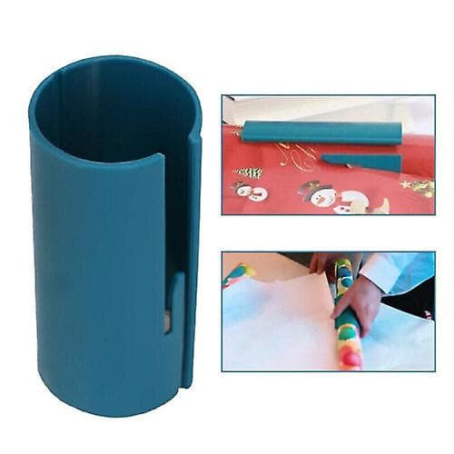 Sliding Wrapping Paper Cutter Christmas Gift Wrap Craft Cutting Tool (FMY)