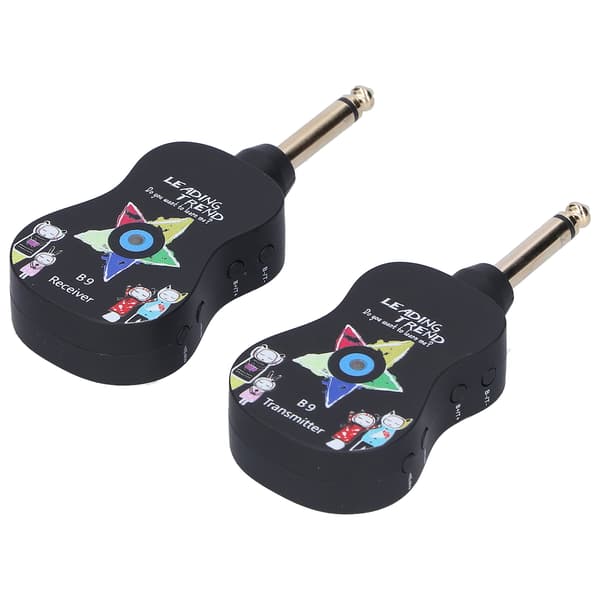 Trådløst gitarsystem Digital sender mottaker med reverb diskant bassjustering B9