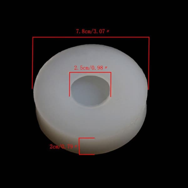 3 stk DIY silikonformer for skåler og fat for håndstøpt krystallharpiks