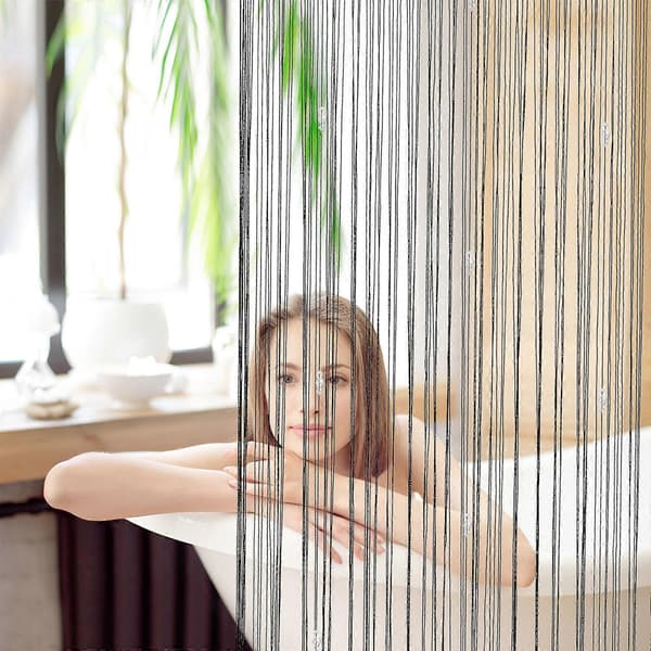 Crystal Bead Curtain Tassel Partition Home Decor (FMY)