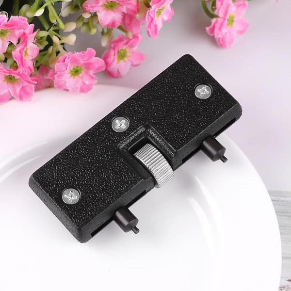 Adjustable Watch Back Case Opener Tool Press Closer Remover Wrench Watch Battery Remover Screw