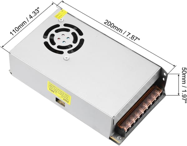 12V 20A strømforsyningsadapter transformerkontakt til LED-strip